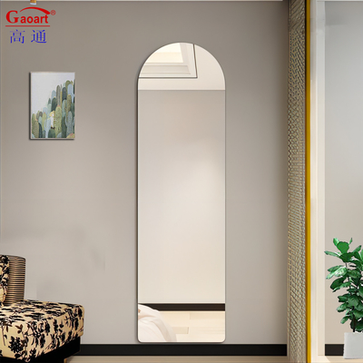 Specchio murale moderno con vetro infrantabile Moda Decorativo per la casa Bagno Specchio montato