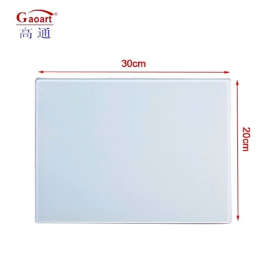 All-Season Top Fashion Toughened Glass Tempered Square Round Unbreakable Custom Cutting Board per casa e cucina
