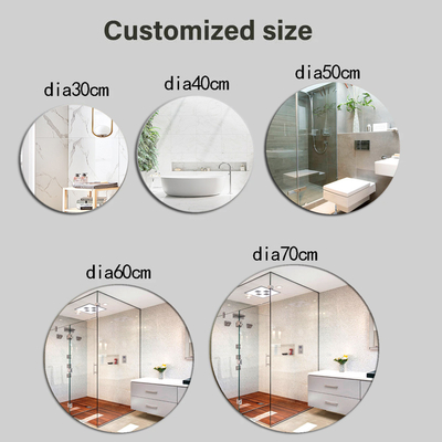 Specchio di vetro rotondo per la decorazione degli hotel