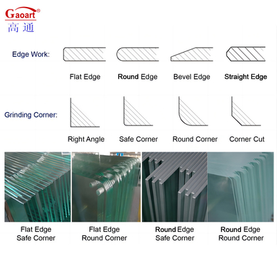 Specchio di vetro contemporaneo Grande cerchio senza cornice per decorazioni domestiche e schermi murali