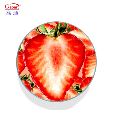Tavolo per servire in stile di design sostenibile con tavolo da taglio temperato e superficie liscia