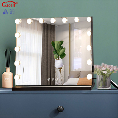 Popular Design Hollywood Vanity Lampada per il trucco Metallo e vetro Specchio incluso