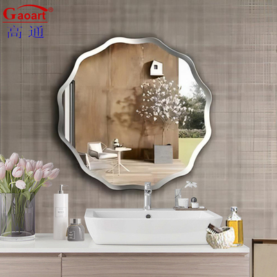 Specchio da parete Bellezza Oro Decorativo Bagno Completo Casa Magia Montaggio Make-up Decorazione Casa Specchio