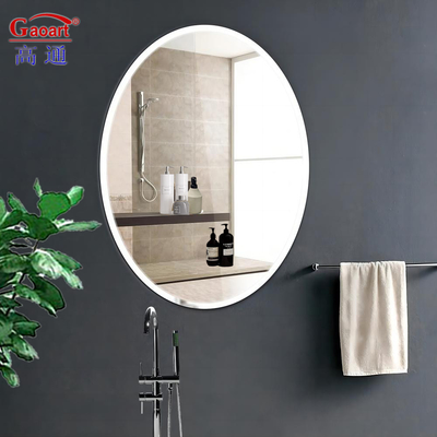 Dimensioni personalizzate Specchio di vetro Bagno moderno Bellezza oro trucco per la casa Magia adesivo completo