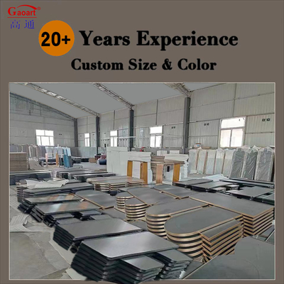 Specchio di parete dimensioni personalizzate Full Glass Gold Bevelled Large Standing Plain Hanging Square