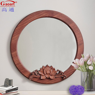 Specchio a telaio di legno per il soggiorno in stile design contemporaneo Arco Decorazione muraria
