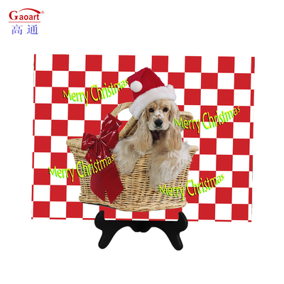 Tavola di taglio di vetro temperato per utensili da cucina stagionali 8X12 con design a righe