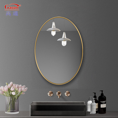 Immenso oro senza cornice cornice nera decorata lunghi specchi murali cornice bianca personalizzata