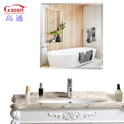 Moderno stile vetro senza cornice grande specchio da parete bagno per la decorazione del soggiorno