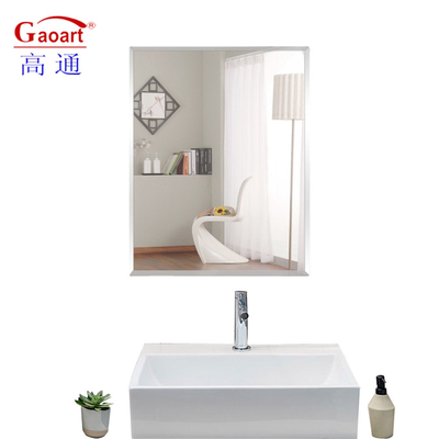 Moderno stile vetro senza cornice grande specchio da parete bagno per la decorazione del soggiorno