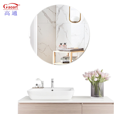 Moderno stile vetro senza cornice grande specchio da parete bagno per la decorazione del soggiorno