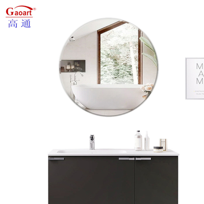 Moderno stile vetro senza cornice grande specchio da parete bagno per la decorazione del soggiorno
