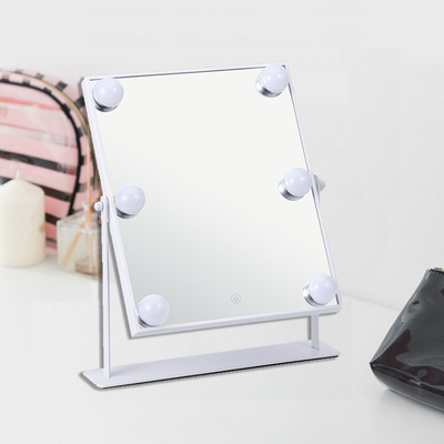 Stile di design di moda Il trucco illuminato a parete Led Espejo Hollywood Mirror With Lighting