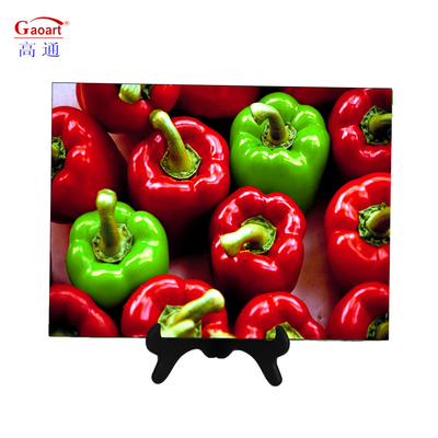 Tavola di taglio in vetro temperato a colori personalizzati da 4 mm per casa e cucina in design classico