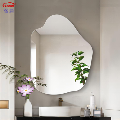 Abito completo contemporaneo Disegno di vetro galleggiante per corridoio Decorazione di salone di bellezza