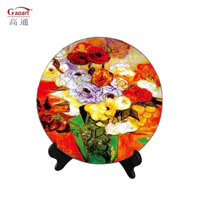Logo personalizzato accettabile Placemat in vetro temperato trasparente da 6 mm per tavolo da taglio in cucina