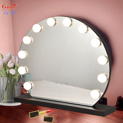 Grande corpo di riempimento Full LED illuminato Hollywood make-up specchio Ideale per le occasioni di moda