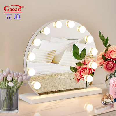 Grande corpo di riempimento Full LED illuminato Hollywood make-up specchio Ideale per le occasioni di moda