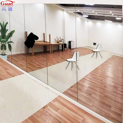 Specchio decorativo per salone di parrucchiere moderno con design personalizzato colore chiaro e spessore di 6 mm