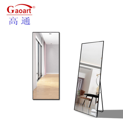 Stile di design contemporaneo Pavimento Specchio Superdimensione Arco Grande Lunghezza Piena per la Decorazione Domestica