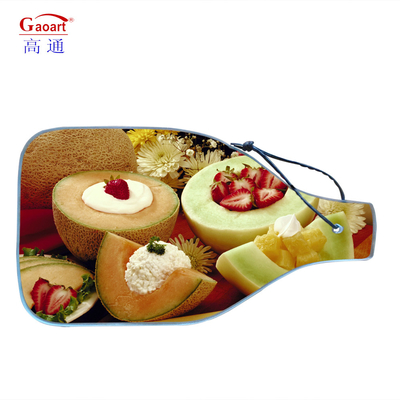Top Fashion 8X12 Toughened Tempered Glass Cutting Board per cucina design quadrato a righe