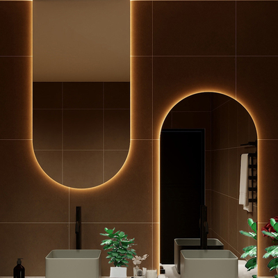 Funzione touch switch grande specchio di vetro per il muro moderno della camera da letto in design bagno di lusso