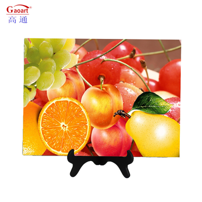 Tavolo di taglio di vetro rotondo liscio Quadrato con 4 mm Temperato Temperato cucina Tensile