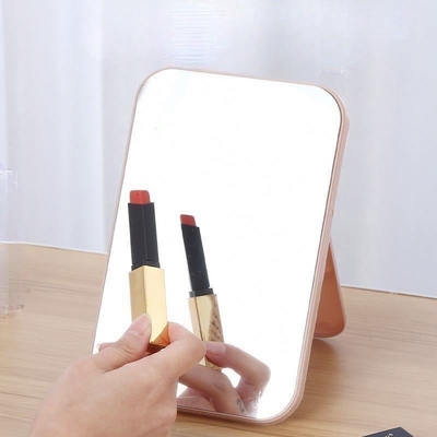 Mini Make-Up Vanity Dressing Square Compact Con Logo Specchio per stile di design di moda
