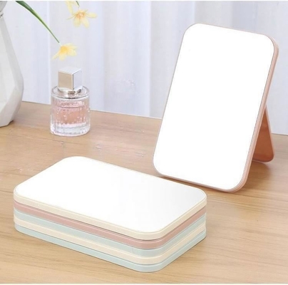 Mini Make-Up Vanity Dressing Square Compact Con Logo Specchio per stile di design di moda