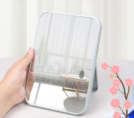 Mini Make-Up Vanity Dressing Square Compact Con Logo Specchio per stile di design di moda