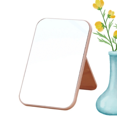 Mini Make-Up Vanity Dressing Square Compact Con Logo Specchio per stile di design di moda