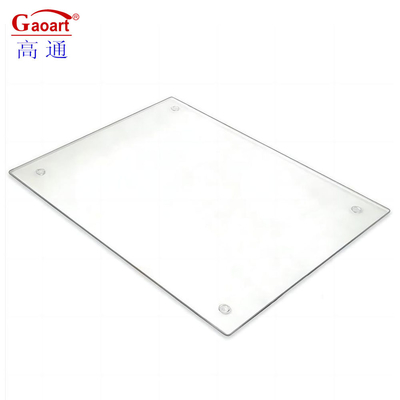 Tavola da taglio per cucina in vetro rinforzato Forma rettangolare 4 mm Spessore 500 pcs Nessun disegno