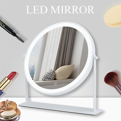 Adjustable Light Lady Dressing Cute Make Up Mirror Stile Morden Cosmetici personalizzati