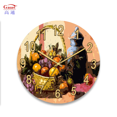 Display a ago di design moderno vetro temperato orologio per il soggiorno per la decorazione delle pareti