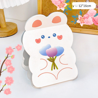 Extra LOGO Makeup pieghevole Make-up pieghevole Cute Travel Cosmetic Vanity Mirror per e LOGO