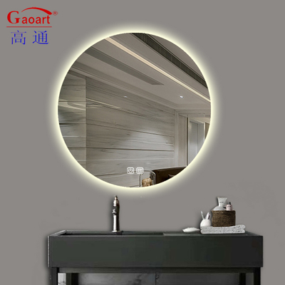 Licenziato Silver Mirror Antifog Makeup Defogger Fogless Shower Wall Hanging per il bagno