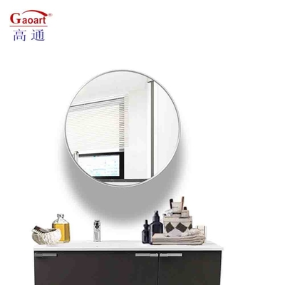 Specchietto da parete per il design bagno Inquadratura in metallo grande decorazione Decorazione camera da letto nera