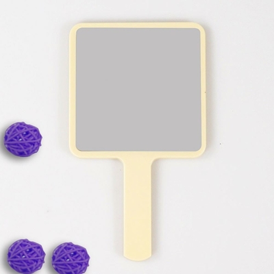 Disegno di moda per i viaggianti Plastic Glass Mirror Make-up Vanity Dressing con logo
