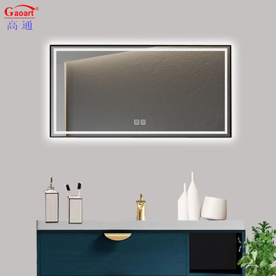 Interruttore a LED senza telaio Specchio per hotel Bagno e fitness House Deco