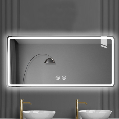Interruttore a LED senza telaio Specchio per hotel Bagno e fitness House Deco