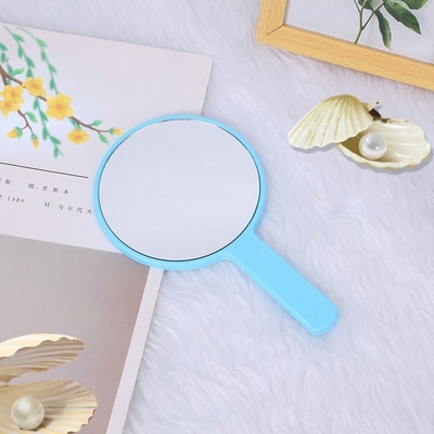 Tavolo cosmetico quotidiano Mini Taschino trucco Cerchio specchio Logo personalizzabile e design carino