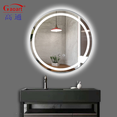 Interruttore a contatto Specchio a LED Smart Fitness Bagno impermeabile retroilluminato Vetro Adesivo da bagno