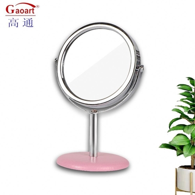 Piccolo Pocket Rotondo Portatile Decorazione Casa Specchio Cosmetico con imballaggio personalizzato e logo