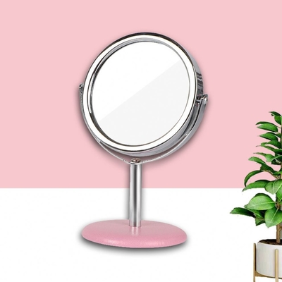 Piccolo Pocket Rotondo Portatile Decorazione Casa Specchio Cosmetico con imballaggio personalizzato e logo