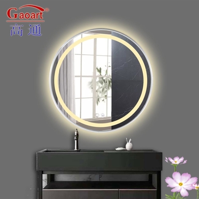 Decorazione del bagno stile Morden retroilluminato Smart Glass Touch Screen Parete con specchio a LED