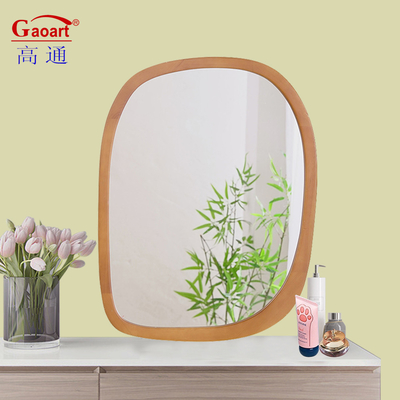 Moderno Stile Lunghezza Piena In Legno Cornice Decorazione Parete Specchio Con Disegno sofisticato