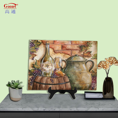 Modem Design All-Season Tempered Glass Cheese Slice Placemats per il taglio e la servitura