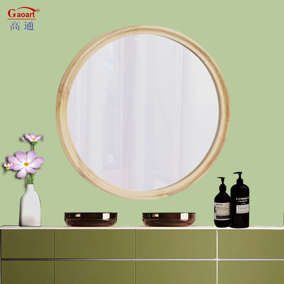 Camera da letto rustica Cornice in legno Lunghezza del pavimento Specchio Il decoro ideale per l'occasione quotidiana