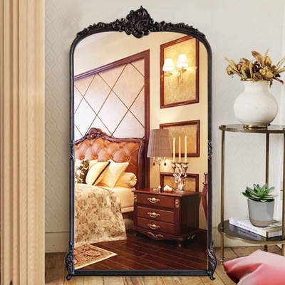 Specchio di stile Art Deco montato a parete per la decorazione di grandi case e soggiorni
