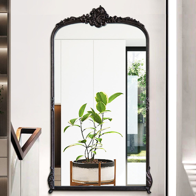 Specchio di stile Art Deco montato a parete per la decorazione di grandi case e soggiorni